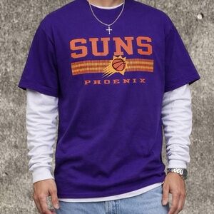 VINTAGE style Phoenix Suns Purple T-Shirt M NWT